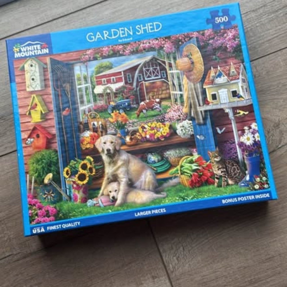 white Mountain 500 pieces